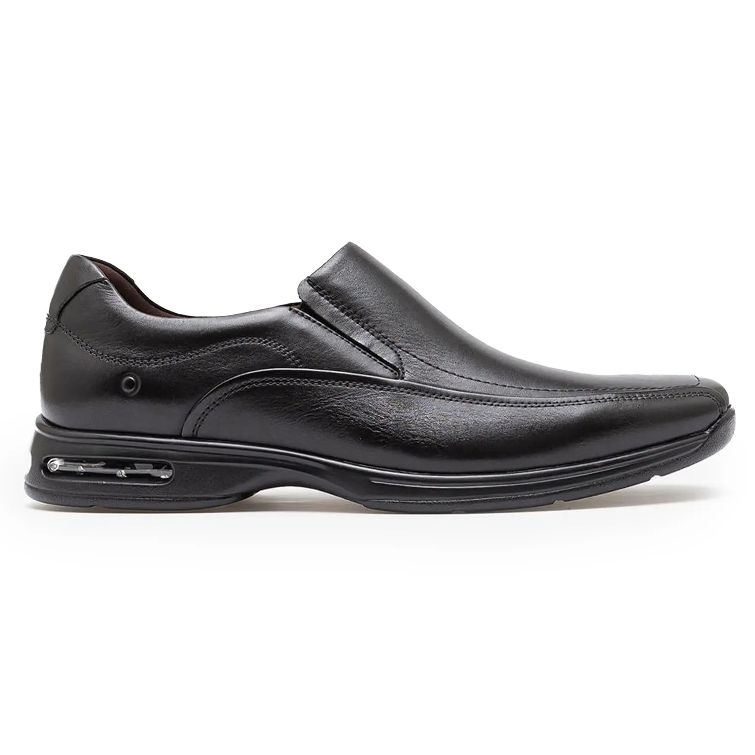 Democrata Sapato 448027-003 Preto Couro -2-